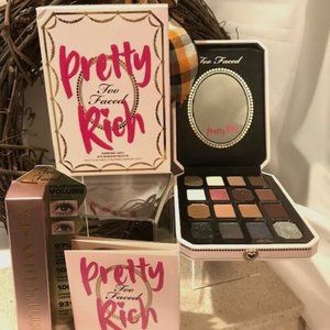 Two Faced pallet & Mascara